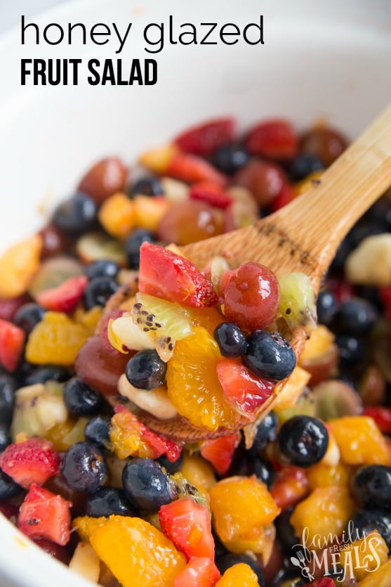 Honey Glazed Fruit Salad