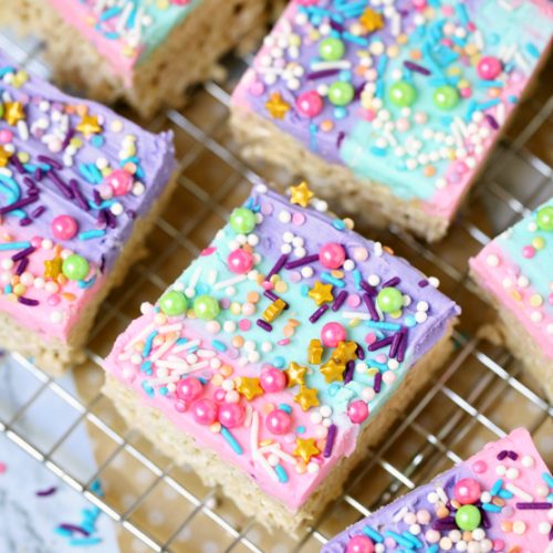 Unicorn Cereal Bars - Family Fresh Meals