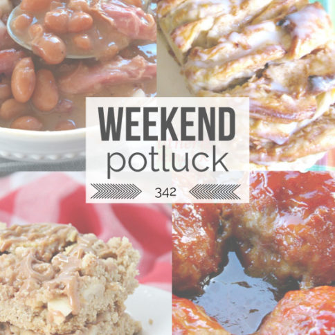 Apple Pull Apart Bread Weekend Potluck Recipe - Family Fresh Meals