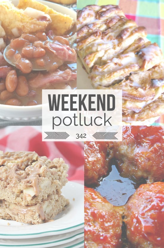 Apple Pull Apart Bread Weekend Potluck Recipe