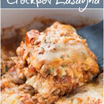 Grandma’s Crockpot Lasagna