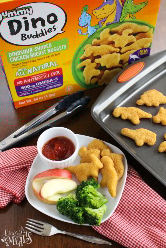 Yummy Dino Buddies Chicken Nuggets - Family Fresh Meals