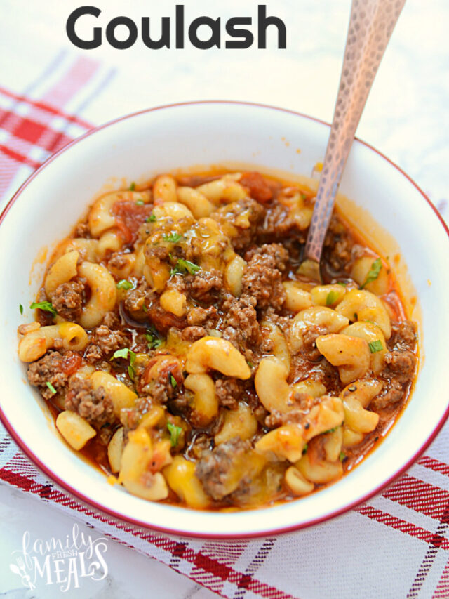 Instant Pot Goulash Recipe