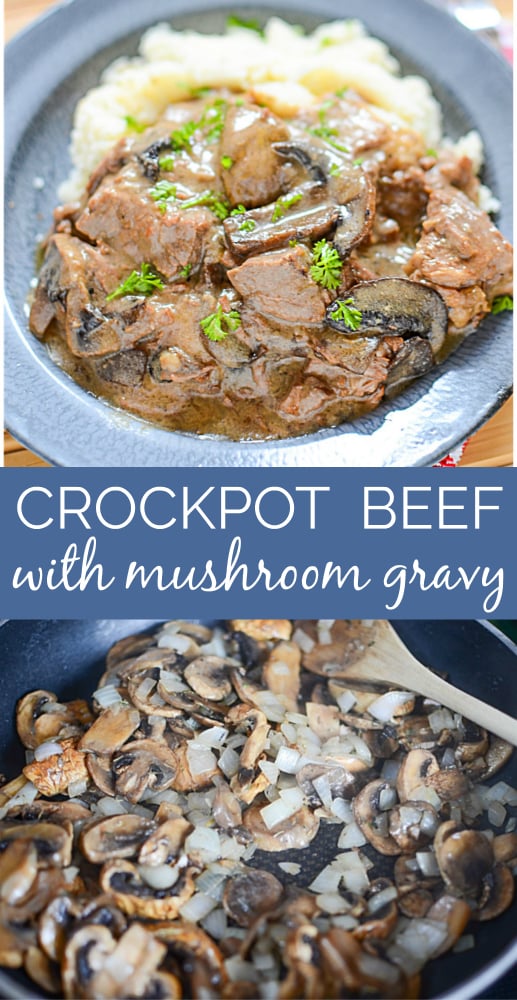 Crockpot Beef with Mushroom Gravy Recipe - Family Fresh Meals easy recipe