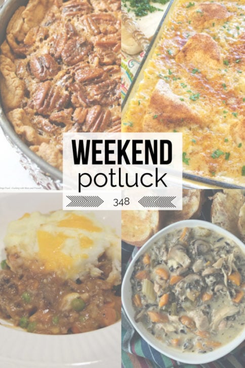 Deep Dish Pecan Pie Weekend Potluck Recipe - Family Fresh Meals