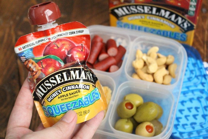 Healthy Lunchbox Ideas with Family Fresh Meals and Musselman's