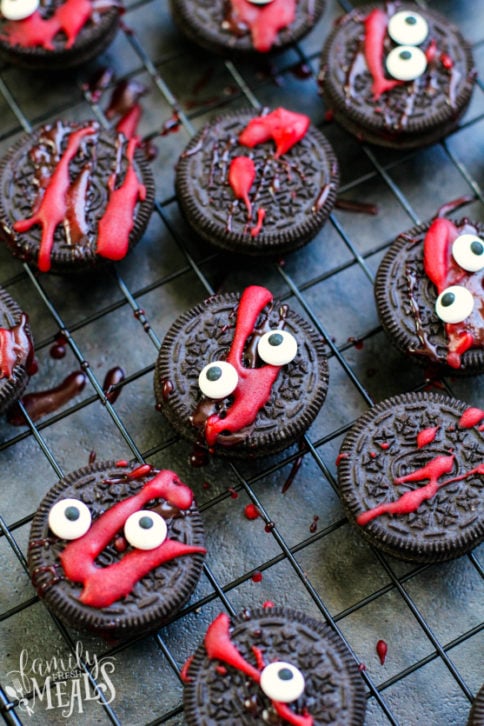 Spooky Halloween Oreos - Family Fresh Meals