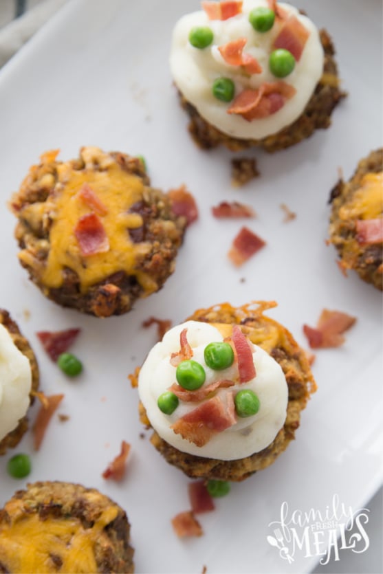 Mini Meatloaf Cupcakes Recipe - Family Fresh Meals