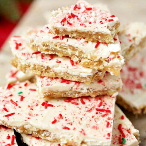 White Chocolate Cracker Toffee - Family Fresh Meals Recipe