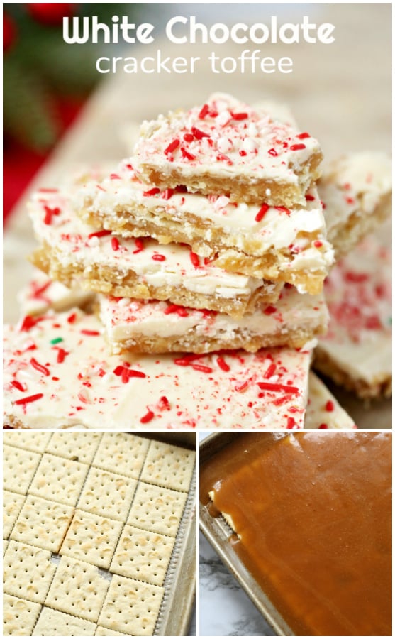 White Chocolate Cracker Toffee Recipe - Family Fresh Meals