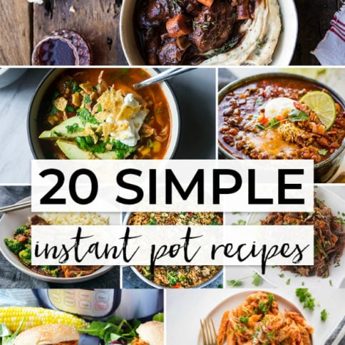 20 Simple Instant Pot Recipes - Family Fresh Meals