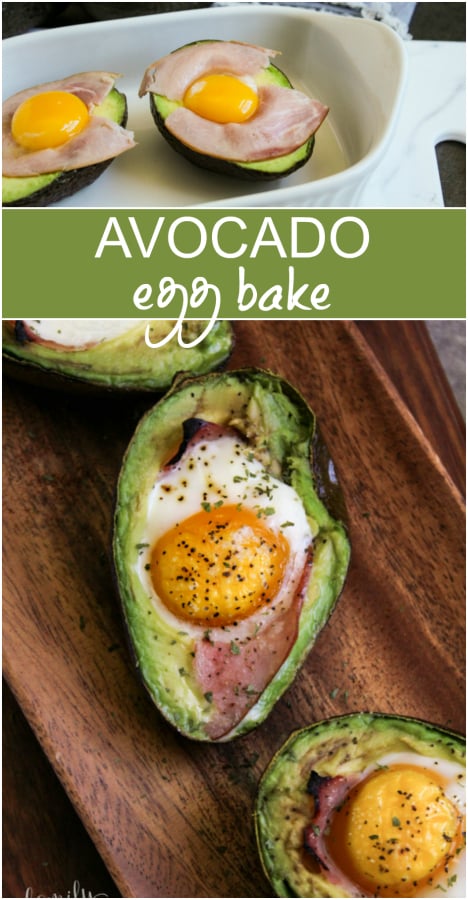 Avocado Egg Bake Recipe - Family Fresh Meals