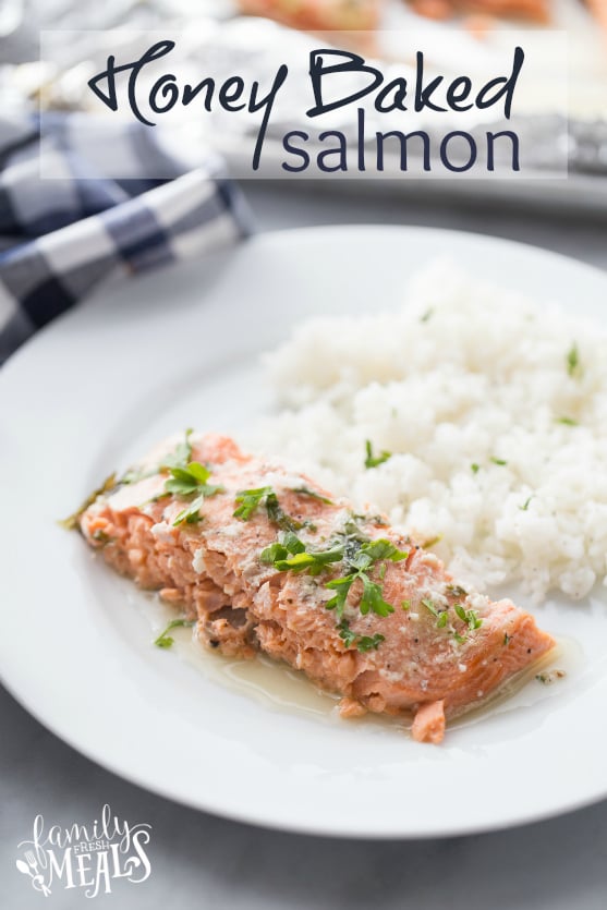 Honey Baked Salmon Recipe - Family Fresh Meals Recipe