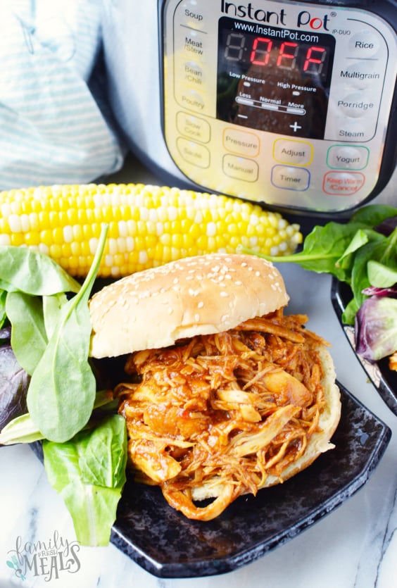 Instant Pot BBQ Chicken Recipe - Family Fresh Meals