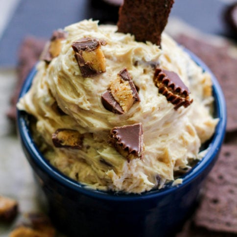Peanut Butter Cup Cheesecake Dip Recipe - Family Fresh Meals