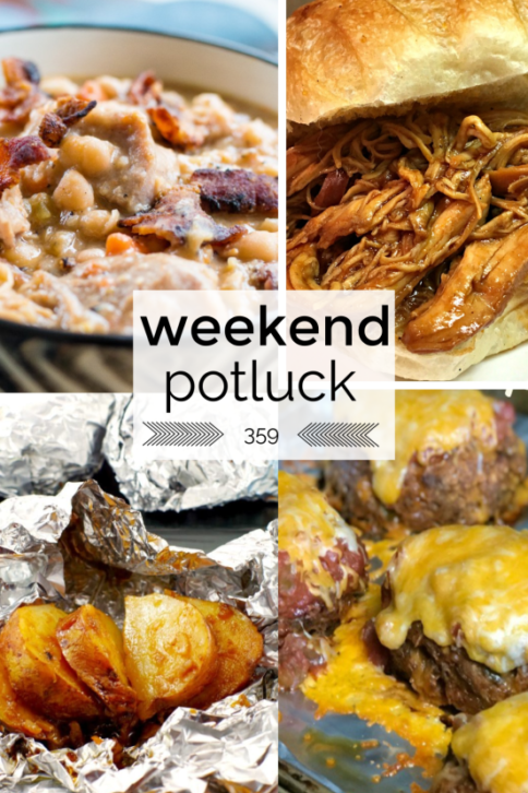 Weekend Potluck Recipes featured on Family Fresh Meals