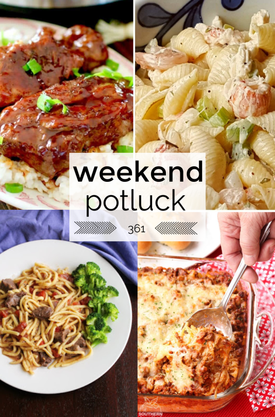 Weekend Potluck Baked Spaghetti Recipe