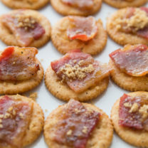 Candied Bacon Cracker Appetizer