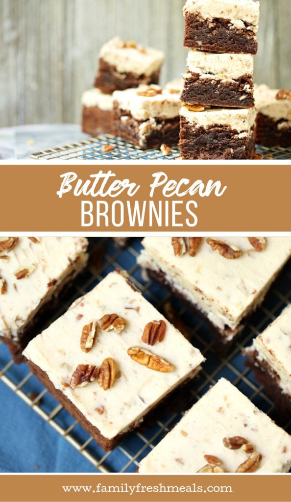 Butter Pecan Brownies Recipe - Family Fresh Meals recipe