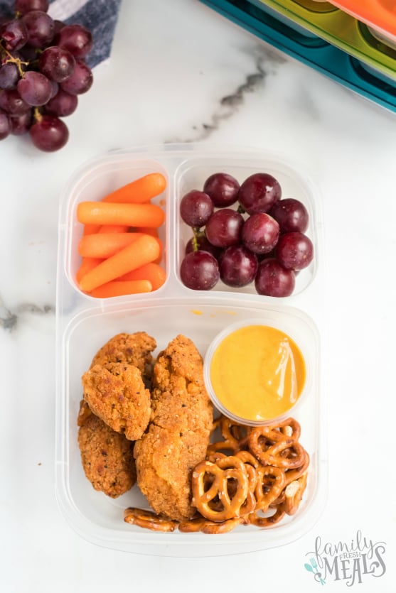 How to keep chicken nuggets warm in school lunchbox