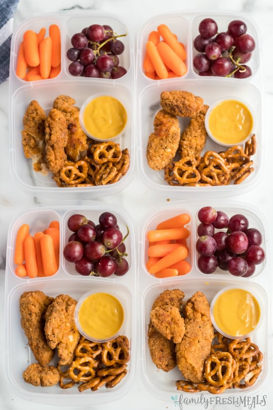 Chicken Tenders Easy Lunchbox Idea