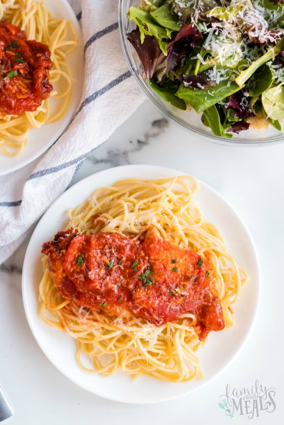 Crockpot Chicken Parmesan