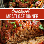 Easy Crockpot Meatloaf Dinner Recipe from Family Fresh Meals