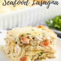 Easy Seafood Lasagna
