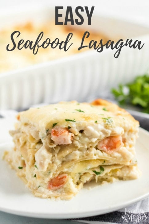 Easy Seafood Lasagna { + video } - Family Fresh Meals