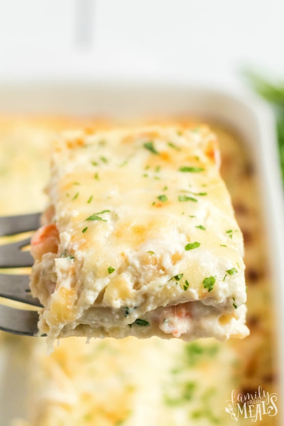 Easy Seafood Lasagna recipe the family will love - Family Fresh Meals