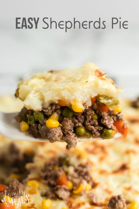 Easy Shepherds Pie Family Fresh Meals