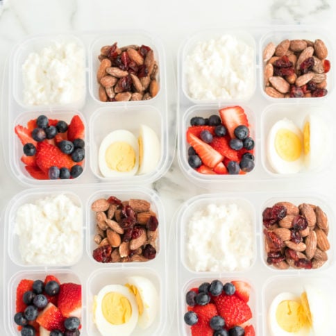 Healthy Grab and Go Protein Breakfast Boxes - Family Fresh Meals breakfast or lunchbox idea
