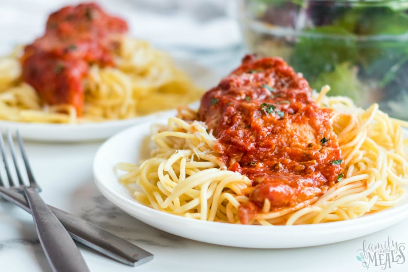 Slow Cooker Chicken Parmesan - Family Fresh Meals Recipe