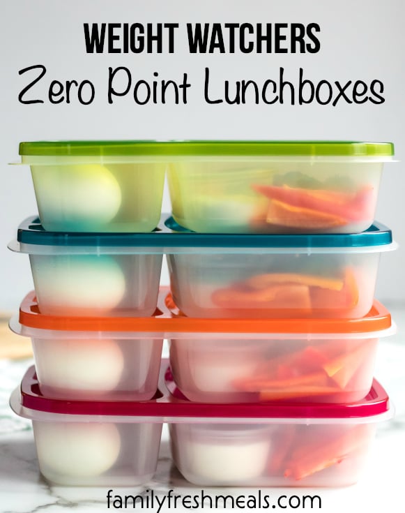 Weight Watchers Zero Point Lunchbox - Family Fresh Meals Lunches