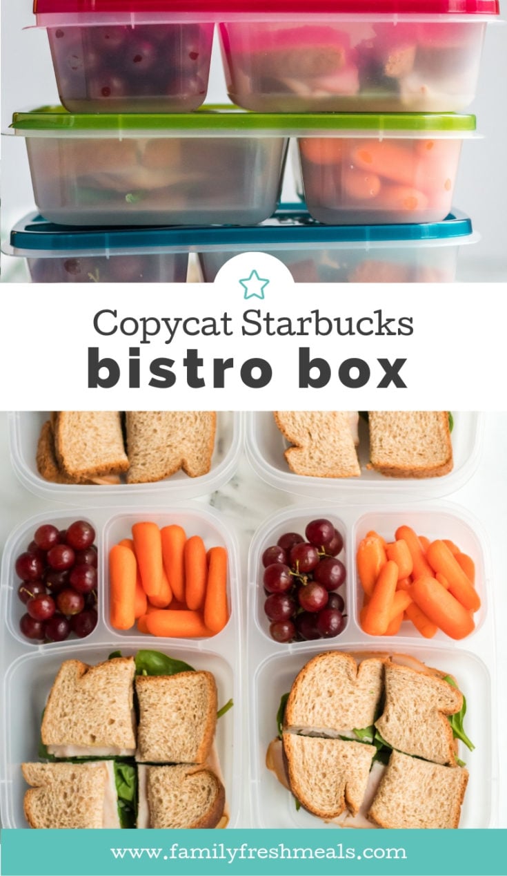 Copycat Starbucks Bistro Box Family Fresh Meals