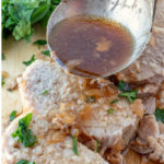 Crockpot Pork Loin Recipe from Family Fresh Meals