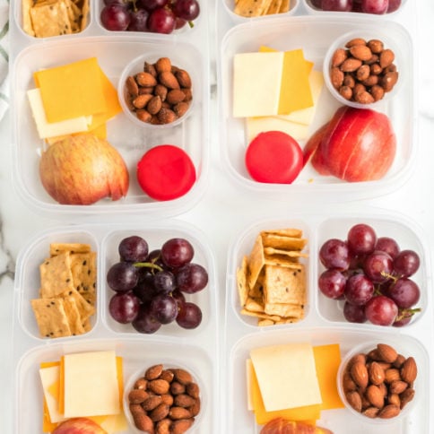 DIY Cheese and Crackers Lunchables - Family Fresh Meals Lunch Box Idea