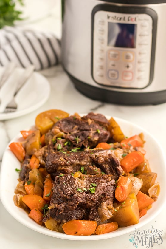Easy Instant Pot Pot Roast Dinner Family Fresh Meals