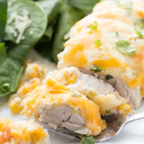 Creamy Fiesta Chicken Bake - Family Fresh Meals Easy Recipe