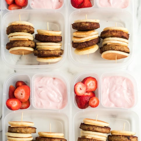 DIY Lunchable Bruchable Sausage Lunchbox - Family Fresh Meals