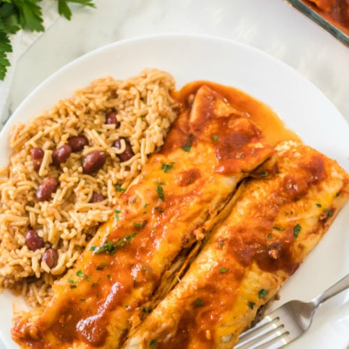 Easy Beef Enchiladas Recipe - Family Fresh Meals