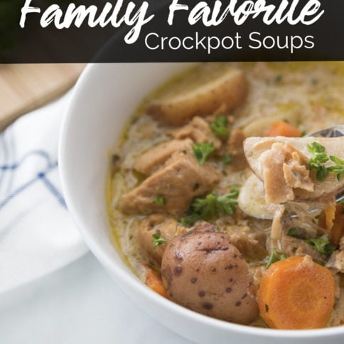Family Favorite Crockpot Soups - ebook cover