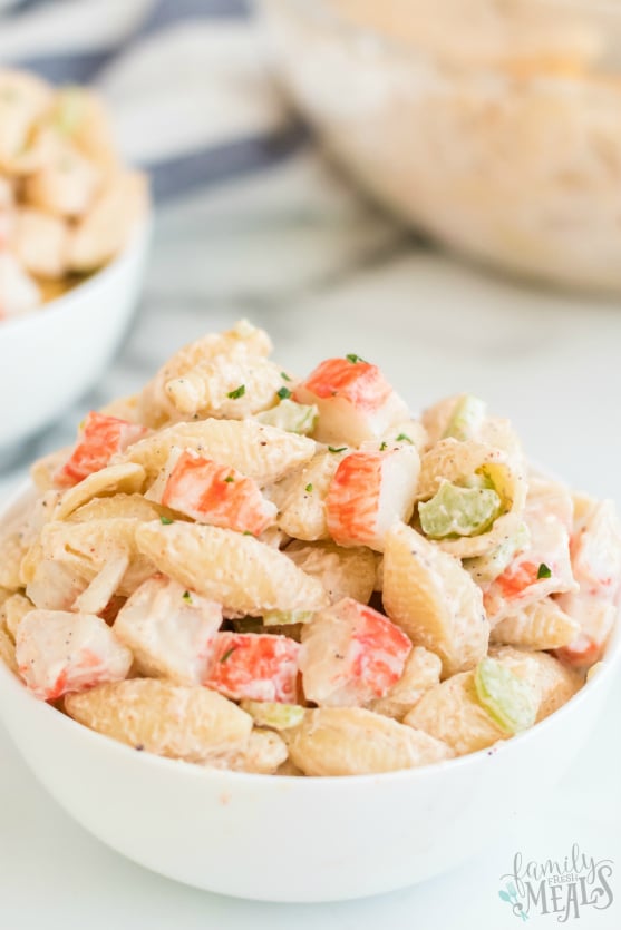 Homestyle Seafood Pasta Salad