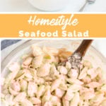 Homestyle Seafood Pasta Salad Recipe from Family Fresh Meals