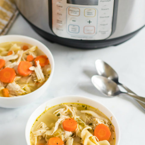 Instant Pot Chicken Noodle Soup Recipe - Family Fresh Meals