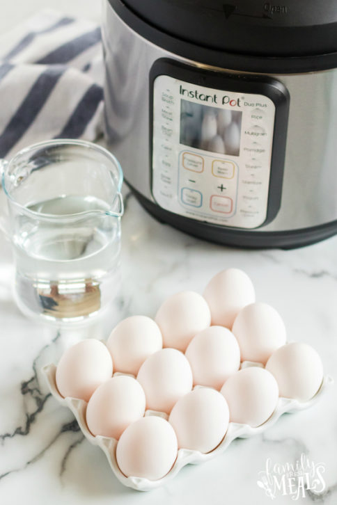 Instant Pot Hard Boiled Eggs - How to make hard boiled eggs in the instant pot - Family Fresh Meals
