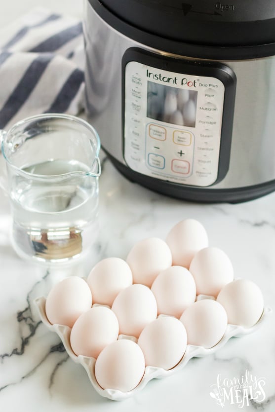 Perfect Instant Pot Hard Boiled Eggs {4-4-4 Rule} - FeelGoodFoodie