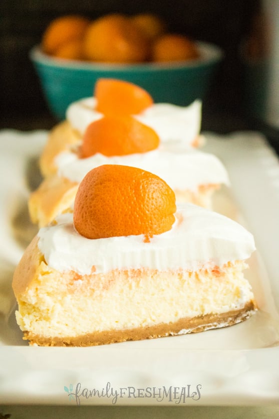 Instant Pot Orange Creamsicle Cheesecake