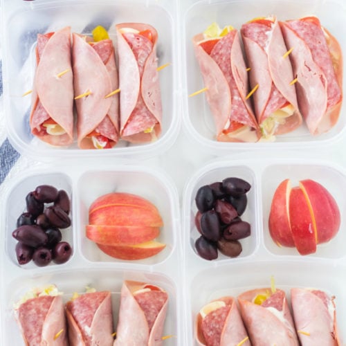 Keto No-Cook Bento Lunchbox