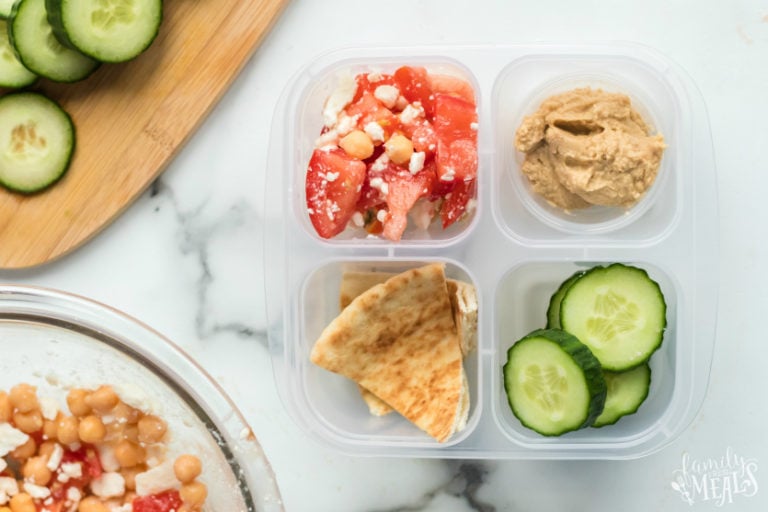 Mediterranean Lunch Snack Box Family Fresh Meals